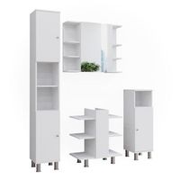 set de muebles de bano fynn 4 partes vicco