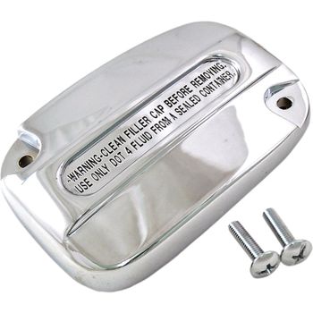 Tapón depósito cilindro maestro Harley-Davidson Touring '17- kit delantero completo cromado