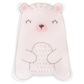 Peluche-cojín Bear with me Rosa