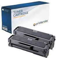 compatible multipack hp laserjet 107a printer toner cartridges 2 pack -w1106ult
