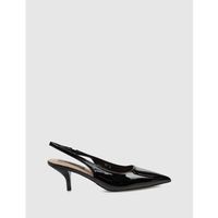 kamome trends zapatos de tacon salon belle negro para mujer