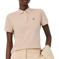 lacoste polo regular fit para mujer