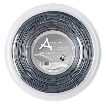 Cordaje Para Raquetas De Tenis Alu Luxury 200m 1.25m Gris