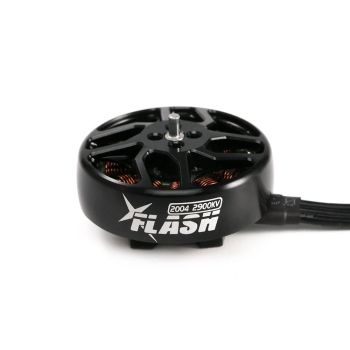 Motor Brushless FlyFishRC Flash 2004 1800KV 6S / 2900KV 4S con Eje de 1.5mm para Drones de Carreras FPV Ligeros de 3.5 P