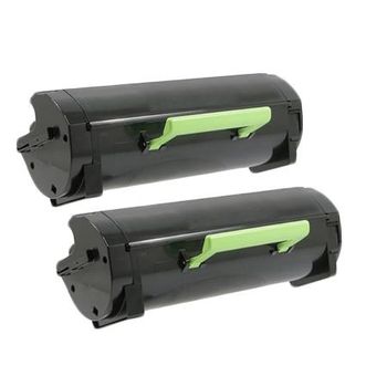 Compatible Multipack Lexmark MX617de Printer Toner Cartridges (2 Pack) -51B2000