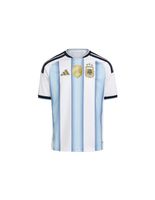 camiseta de futbol adidas afa h 2526 infantil blancoazulazusua