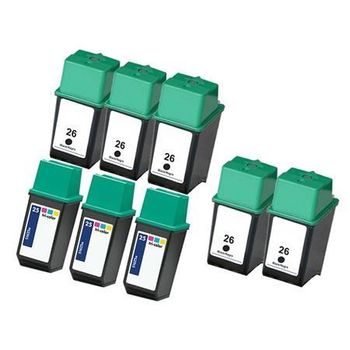 Compatible Multipack HP DeskWriter 520 Printer Ink Cartridges (8 Pack) -51626A