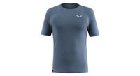 camiseta tecnica de hombre salewa puez sporty dry azul