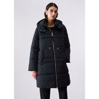 liu jo chaquetas cazadora largo en nailon mate para mujer