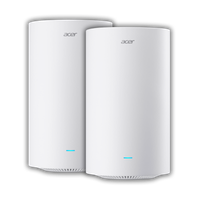 acer router mesh wi-fi 7  ovia t520  paquete doble
