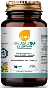 Puro Omega Natural EPA Máxima Absorción 120 Perlas