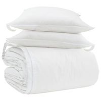 juego de edredon  duvet con almohada 3 piezas pluma de pato
