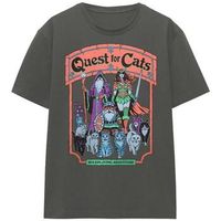 steven rhodes camiseta quest for cats para mujer