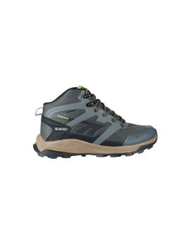 Botas de montaña Hi-Tec Toubkal Mid Wp Olive/Taupe/Chartreuse Hombre
