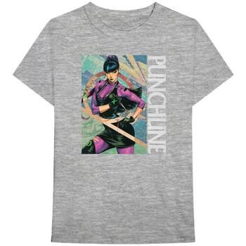 Dc Comics Camiseta manga larga Punchline para mujer