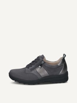 CAPRICE Low shoes, grey, made of Leather, Size 41