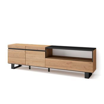 Mueble Tv, Televisión, Muebles De Salón, Almacenaje, 200x57x35cm, Para Tv Hasta 80
