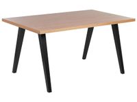 mesa de comedor de derivado de madera 6 personas l150