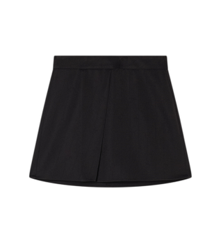 A|X Armani Exchange para mujer. XW001825AF19010FC238 Falda Circular negro (XXL), Casual, Poliéster