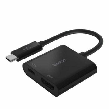 Adaptador USB-C a HDMI Belkin 4K 60Hz Carga 60W