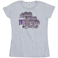 willy wonka camiseta dreamers text para mujer