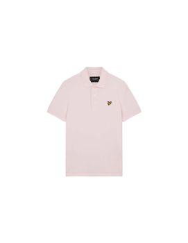 Polo Lyle & Scott V1-Plain Hombre Rosa