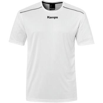 Kempa Camiseta T-shirt Poly sport blanc para mujer