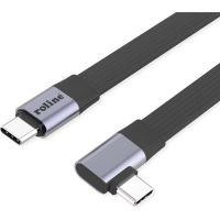 cable usb-c roline usb4-20 80 gbits 240 w usb pd 31 013 m