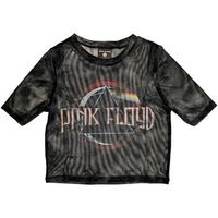 pink floyd camiseta manga larga dark side of the on seal para mujer