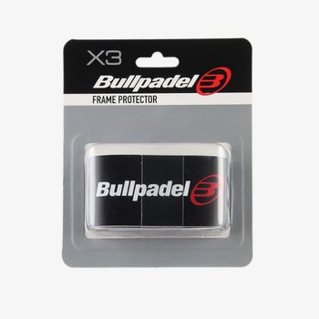 Protector pala de padel BULLPADEL Frame Negro - PACK 3 UNIDADES