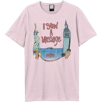 Amplified Clothing Camiseta manga larga I Send A Message para mujer