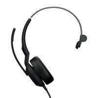 auriculares jabra evolve2 50 con cable usb-cusb-a para oficina y llamadas anc y microfono retractil negros