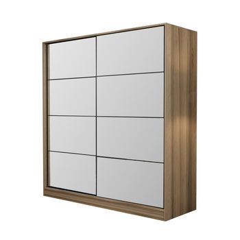 Armario Kale-7165 Dore 220x210x52 Cm
