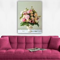 pintura decorativa lienzo 31120003770100 multicolor 70x100 cm