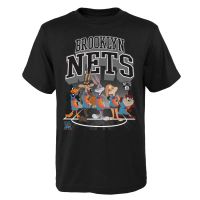 camiseta space jam 2 tunes on court outerstuff - brooklyn nets junior