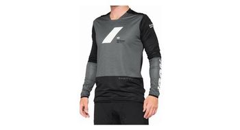 Camiseta 100  r core x carbon   negro
