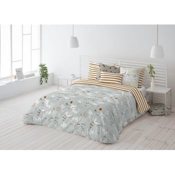 Funda Nórdica Reversible Gatos 3 Panzup Cama 180