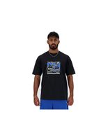 camiseta new balance sport essentials ad hombre negro