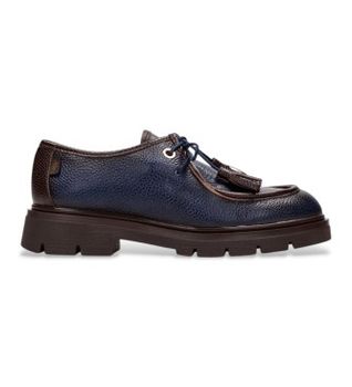 Hispanitas para mujer. CHI265157 Zapatos de Piel Newyork marino (39), 1 a 3cm, Ninguno, Casual