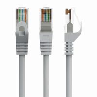 cable red gembird utp cat6 15m cobre gris