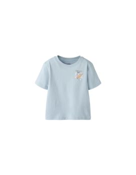Camiseta name it Nmmvelix Nreg Infantil Celestial Azul