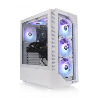 thermaltake view 200 tg argb snow cristal templado usb 30