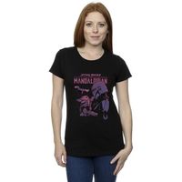 disney camiseta the mandalorian hello friend para mujer