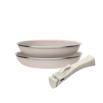 Juego de 5 sartenes de aluminio prensado Ø24,28 cm