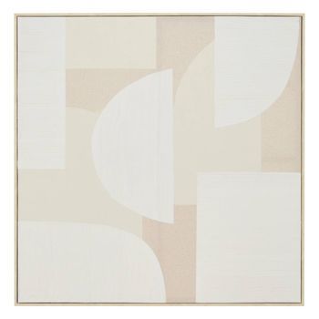 Lienzo 3d Bhavik Beige 90x90cm