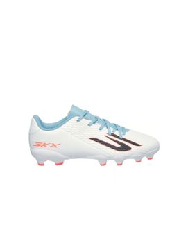 Botas de fútbol Skechers Skx_2 Jr Youth Mg Niño Blanco/Turquesa