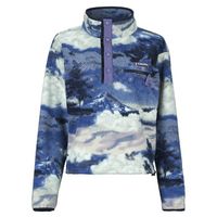 columbia polar helvetia ii printed cropped half snap fleece para mujer