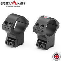sportsmatch atp61 monturas 2pc 30mm 9-11mm altura ajustable