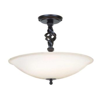 Semiplafón de techo pembroke (3 luces)