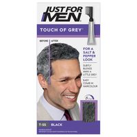 just for men touch of grey hair dye black t-55